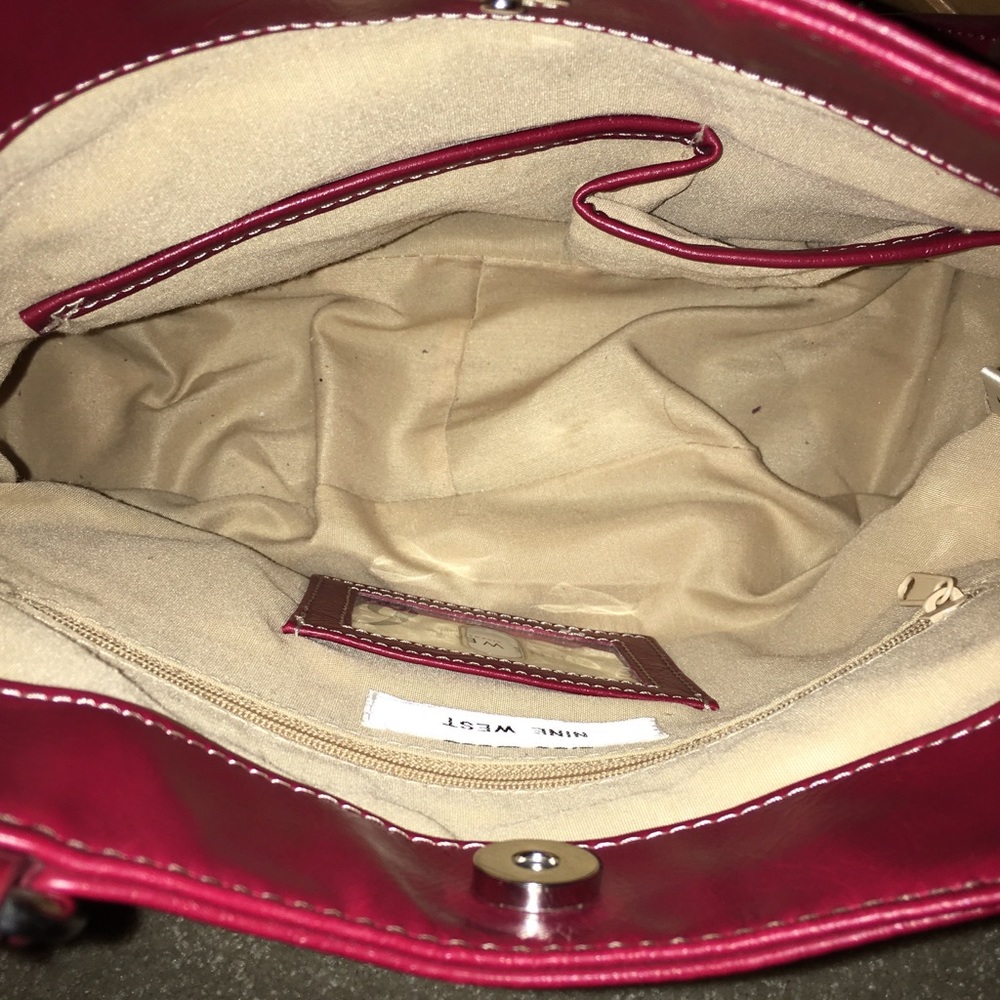 Nine West red Leather Purse